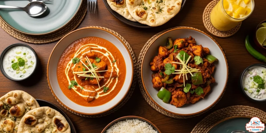 Butter Chicken vs. Kadai Chicken