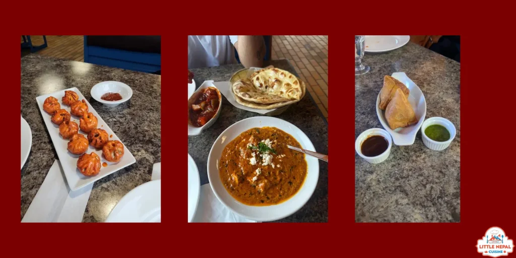 food at little nepal cuisine